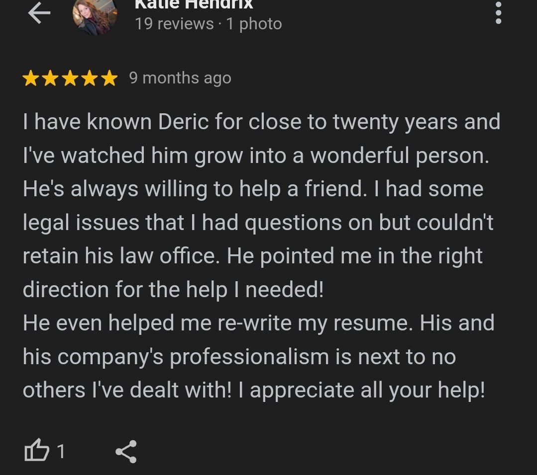 Deric Lostutter Review